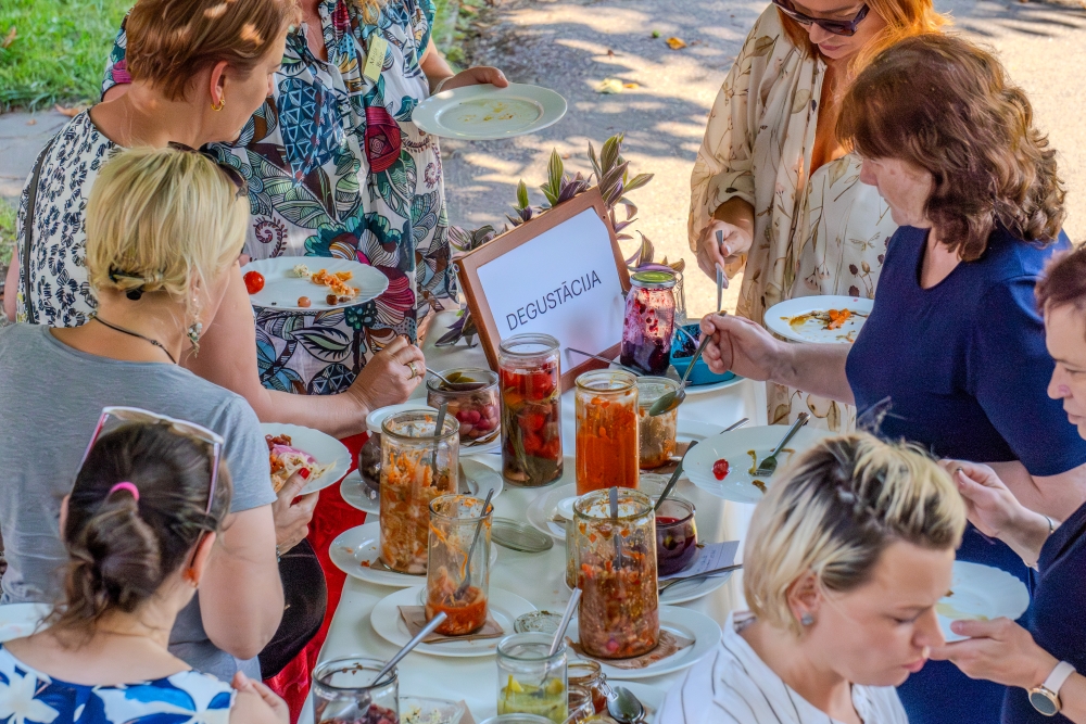 Fermentētu produktu degustācijas galds